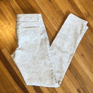 Prana Kara Low Rise Fitted Straight Pants/Jeans